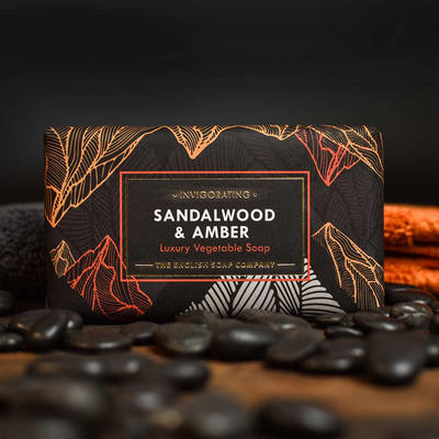 ESC - RADIANT - Sandalwood & Amber, 190g Seife