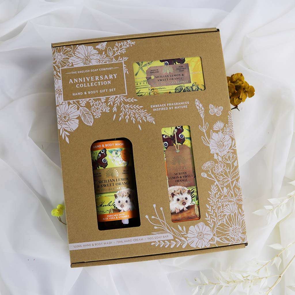 Lemon & Orange ANNIVERSARY COLLECTION Hand & Body Geschenkbox