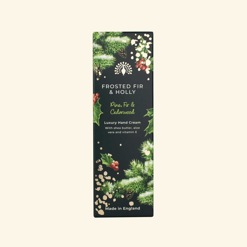 FROSTED FIR & HOLLY Tanne und Stechpalme Handcreme 75ml