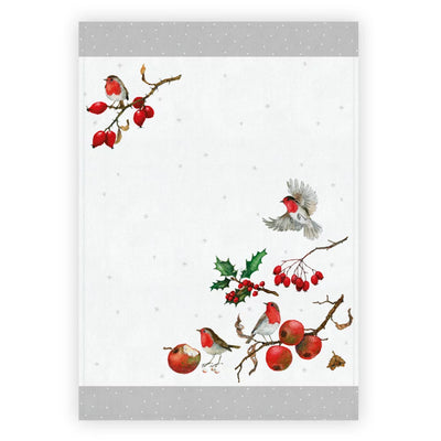 Geschirrtuch Frostige Beeren illustriert von Daniela Drescher