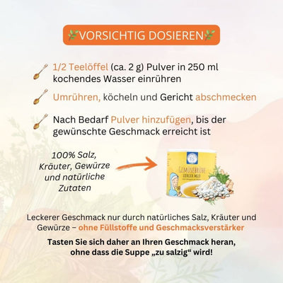 Gemüsesuppe lieblich mild 350g | Hildegard von Bingen 2