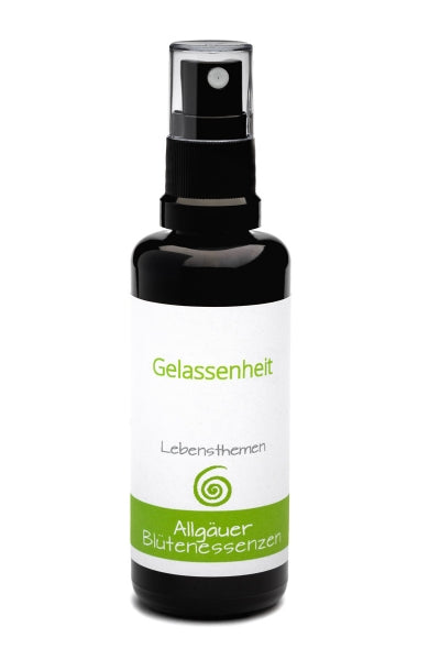 Gelassenheit | Allgäuer Blütenessenz.  @klosterlaedchen.com