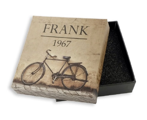 Frank 1967 Armband Echt Leder schwarz/braun